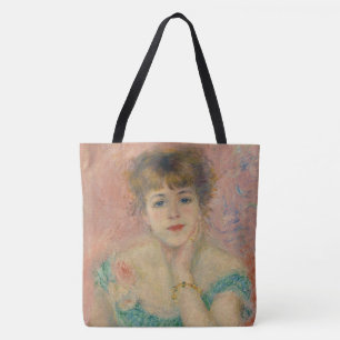 Portrait of Actress Jeanne Samary, Auguste Renoir Tote Bag