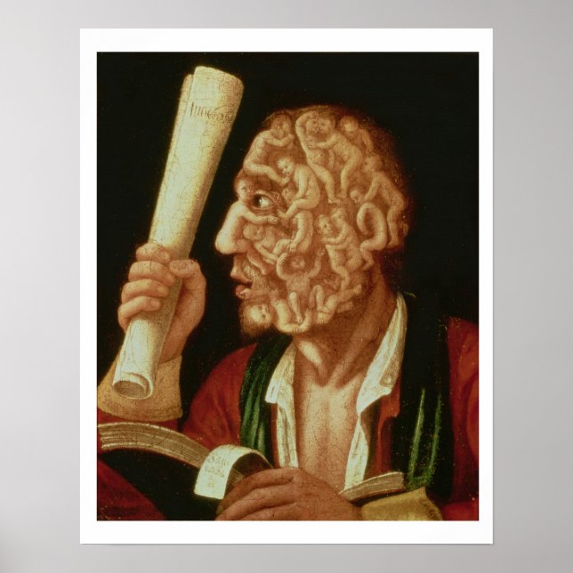 Portrait of Adam (oil) Poster (Front)