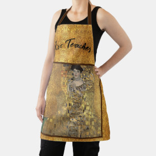 Portrait of Adele Bloch-Bauer 1, Klimt Art  Apron