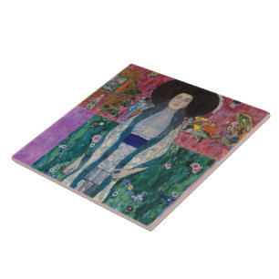 Portrait of Adele Bloch Bauer, Gustav Klimt Ceramic Tile