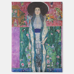 Portrait of Adele Bloch Bauer, Gustav Klimt Magnet