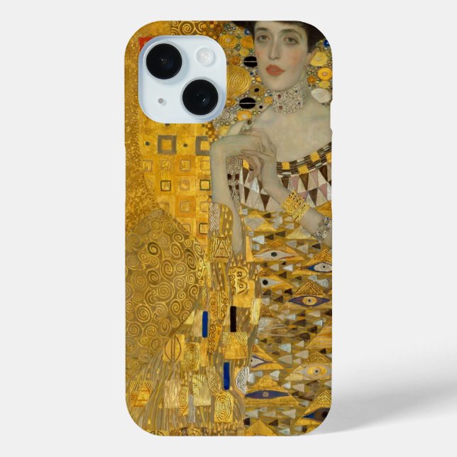 Portrait of Adele Bloch-Bauer I by Gustav Klimt Case-Mate iPhone Case (Back)