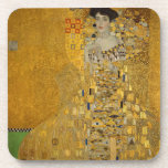 Portrait of Adele Bloch-Bauer I by Gustav Klimt Coaster<br><div class="desc">Portrait of Adele Bloch-Bauer I (1903-1907) by Gustav Klimt is a vintage Victorian Era Symbolism fine art portrait painting. Portrait of Adele Bloch-Bauer I is also known as The Lady in Gold or the Woman in Gold. The portrait shows Adele Bloch-Bauer sitting on a golden chair in front of a...</div>