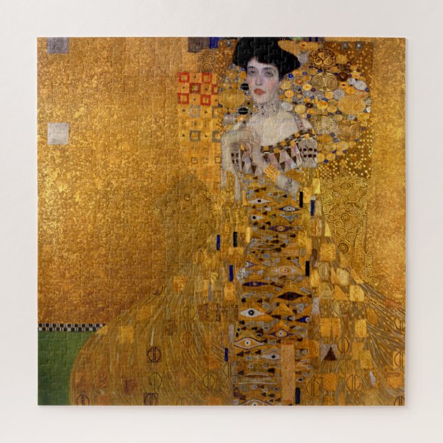 Portrait of Adele Bloch-Bauer I by Gustav Klimt Jigsaw Puzzle (Vertical)