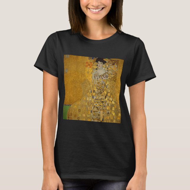 Portrait of Adele Bloch-Bauer I by Gustav Klimt T-Shirt (Front)
