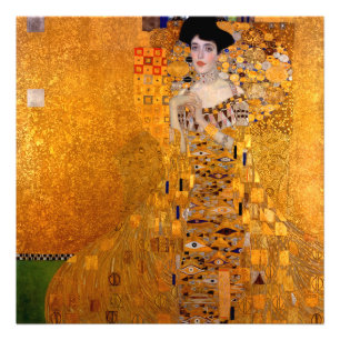 Portrait of Adele Bloch-Bauer I by Klimt Photo Print
