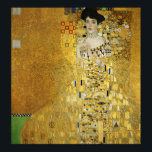 Portrait of Adele Bloch-Bauer I - Gustav Klimt Poster<br><div class="desc">Artist: Gustav Klimt Completion Date: 1907 Style: Art Nouveau (Modern) Period: Golden phase Genre: portrait Technique: oil Material: canvas Dimensions: 138 x 138 cm Gallery: Private Collection Tags: female,  portraits,  Klimt,   Adele,  yellow,  famous,  dress,  pattern,  art,  modern,  golden</div>
