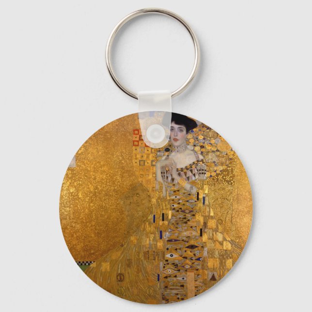 Portrait of Adele Bloch Bauer Key Ring (Front)