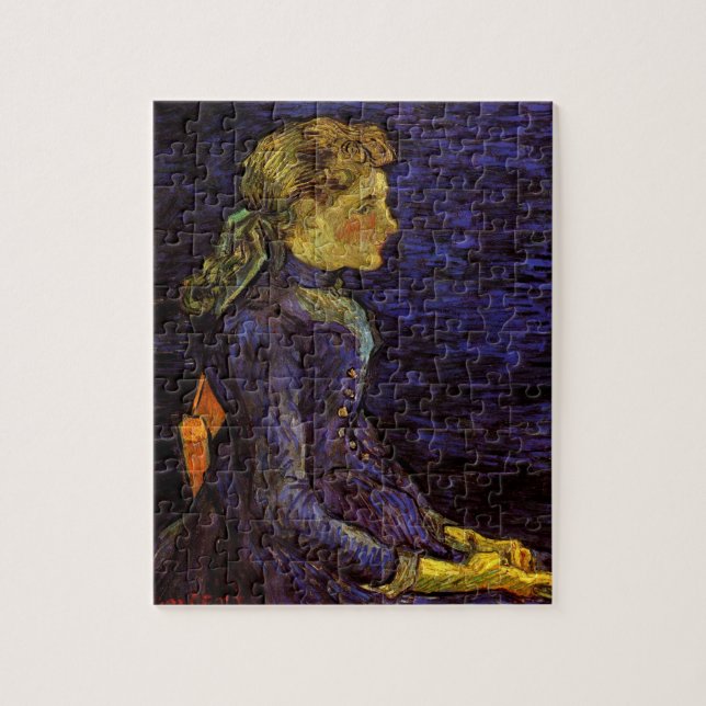 Portrait of Adeline Ravoux by Vincent van Gogh Jigsaw Puzzle (Vertical)