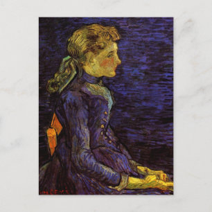 Portrait of Adeline Ravoux by Vincent van Gogh Postcard