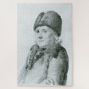 Portrait of Adolf Gottlieb Friedrich Jigsaw Puzzle