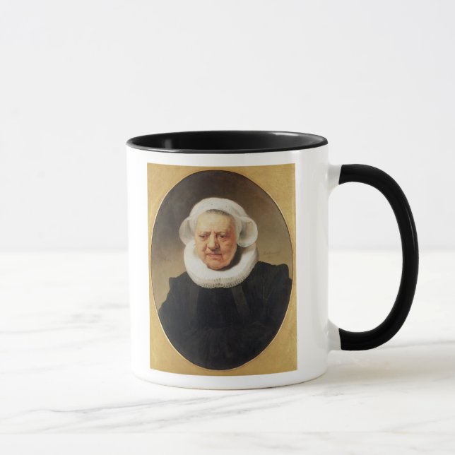 Portrait of Aechje Claesdar, 1634 Mug (Right)