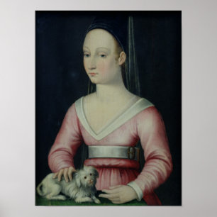 Portrait of Agnes Sorel Poster