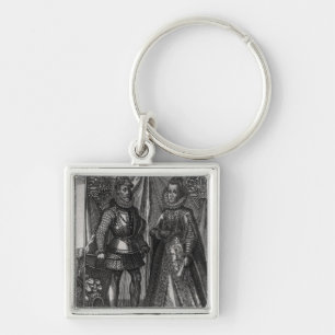 Portrait of Albert, Archduke of Austria Key Ring