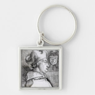 Portrait of Albert, Cardinal Elector of Mainz Key Ring