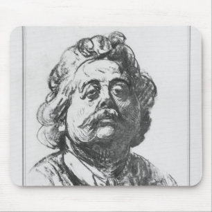 Portrait of Albert Ernest Carrier-Belleuse Mouse Pad