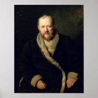 Portrait of Aleksandr Ostrovsky  1871