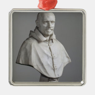 Portrait of Alessandro Metal Tree Decoration