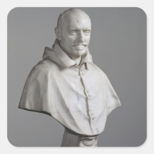 Portrait of Alessandro Square Sticker