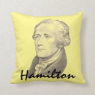 Portrait of Alexander Hamilton Cushion