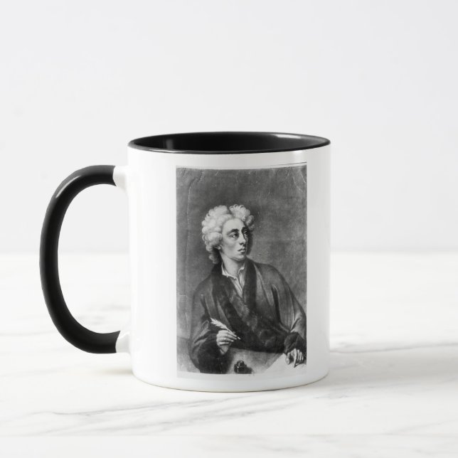 Portrait of Alexander Pope Mug (Left)