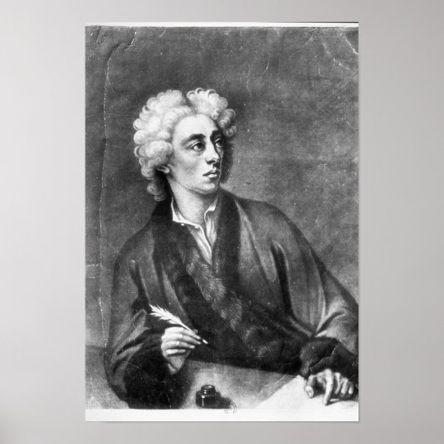 Portrait of Alexander Pope Poster (Front)