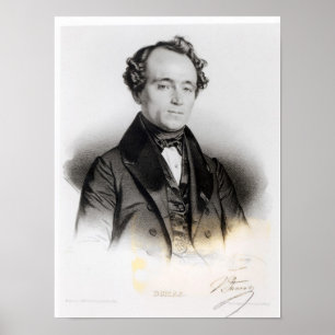 Portrait of Alexandre Dumas Fils Poster