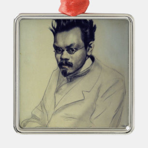 Portrait of Alexei M. Remizov, 1907 Metal Ornament
