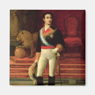 Portrait of Alfonso XII 1876 Magnet