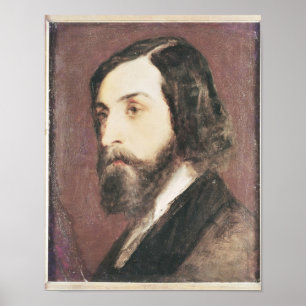 Portrait of Alfred de Musset Poster