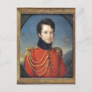 Portrait of Alfred de Vigny Postcard