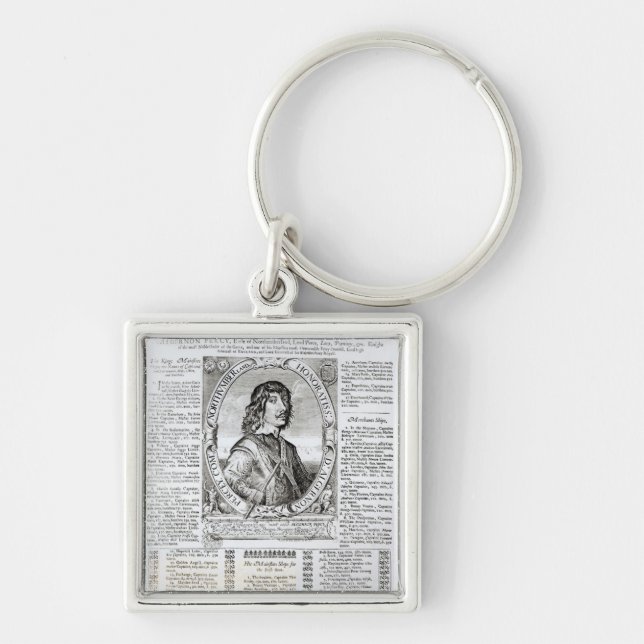 Portrait of Algernon Percy Key Ring (Front)