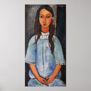 Portrait of Alice, Modigliani Poster