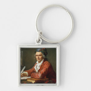 Portrait of Alphonse Leroy, 1783 Key Ring