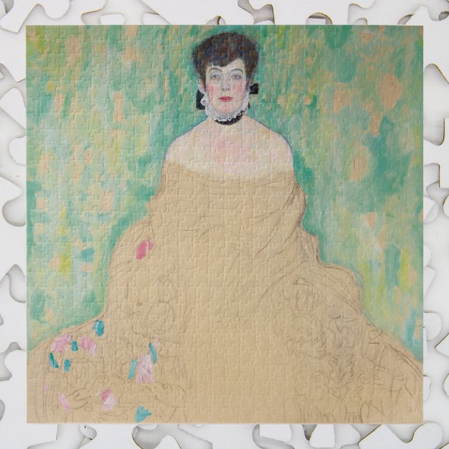 Portrait of Amalie Zuckerkandl by Gustav Klimt Jigsaw Puzzle (Creator Uploaded)