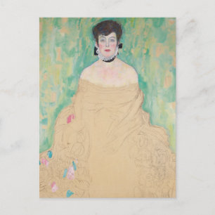 Portrait of Amalie Zuckerkandl by Gustav Klimt Postcard