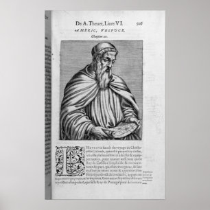 Portrait of Amerigo Vespucci Poster