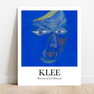 Portrait of an Oriental by Paul Klee Poster