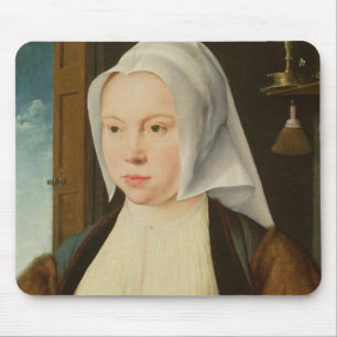 Portrait of an Unknown Lady, 1527 (oil on panel) Mouse Pad