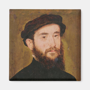 Portrait of an Unknown Man 2 Magnet