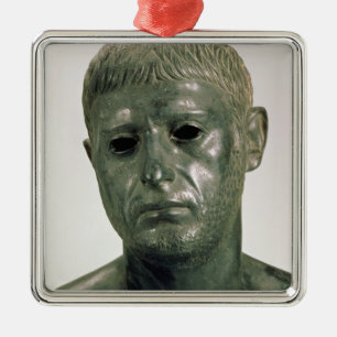 Portrait of an unknown Roman warrior, AD 30s Metal Ornament