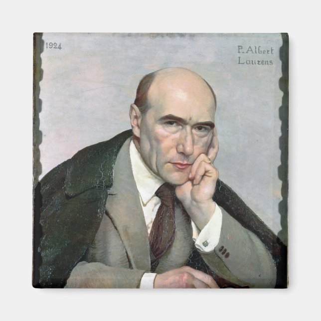 Portrait of Andre Gide  1924 Magnet (Front)