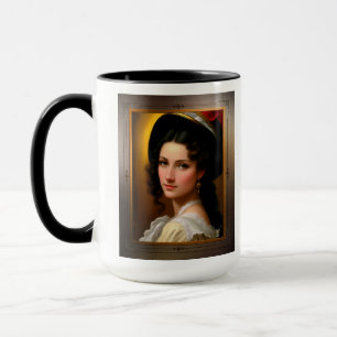 Portrait Of Andrea Heshenburg by Xzendor7 Mug