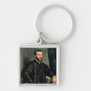 Portrait of Andrea Vesalius Key Ring