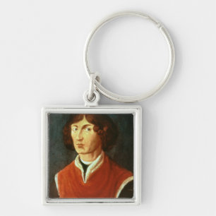 Portrait of Andreus Nikolaus Copernicus 1575 Key Ring