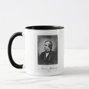 Portrait of Andrew Johnson Mug