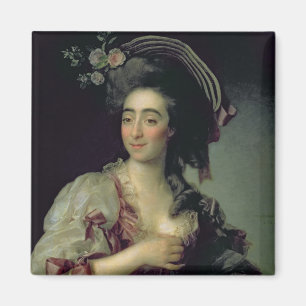 Portrait of Anna Davia-Bernucci, 1782 Magnet
