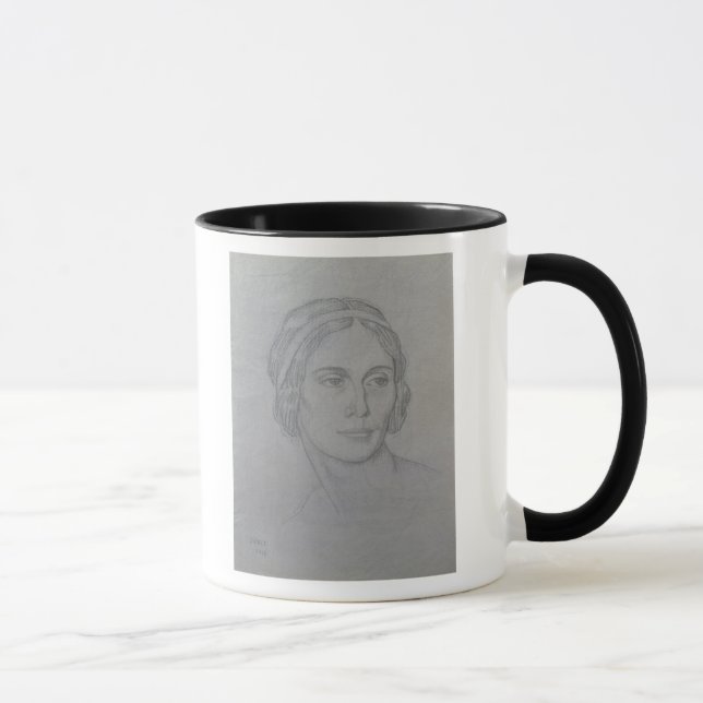 Portrait of Anna Pavlova , 1908 Mug (Right)