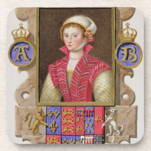 Portrait of Anne Boleyn (1507-36) 2nd Queen of Hen Coaster