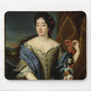 Portrait of Anne de Baviere Mouse Pad
